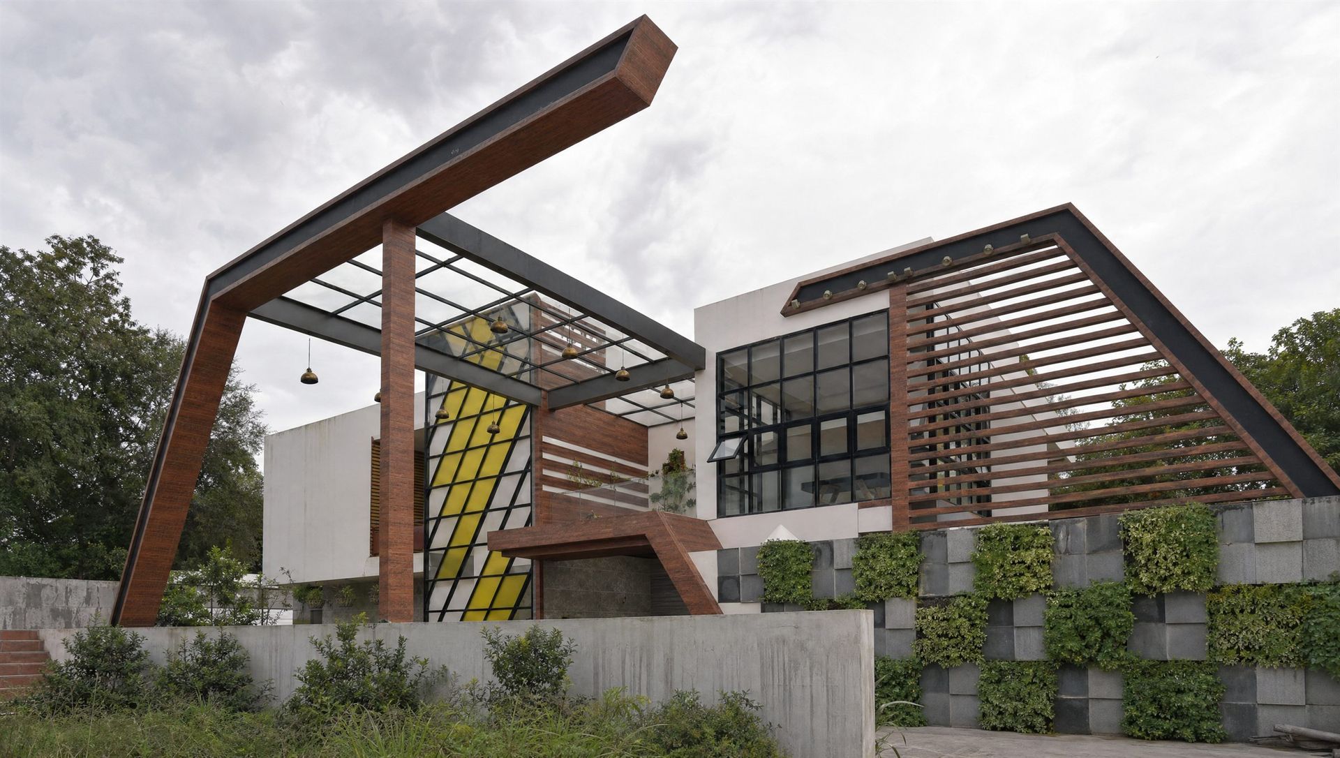 The Contemporary Bungalow, Erode, designed by JSR Architects